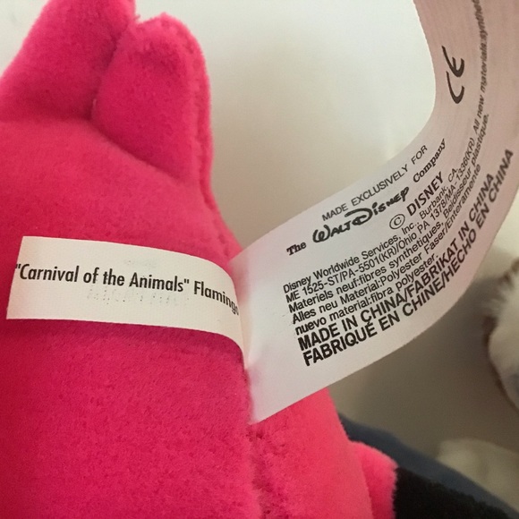 Fantasia 2000 Set NWT Vintage, Baby Whale, Carnival Flamingo & Fantasia Donald - Picture 5 of 7